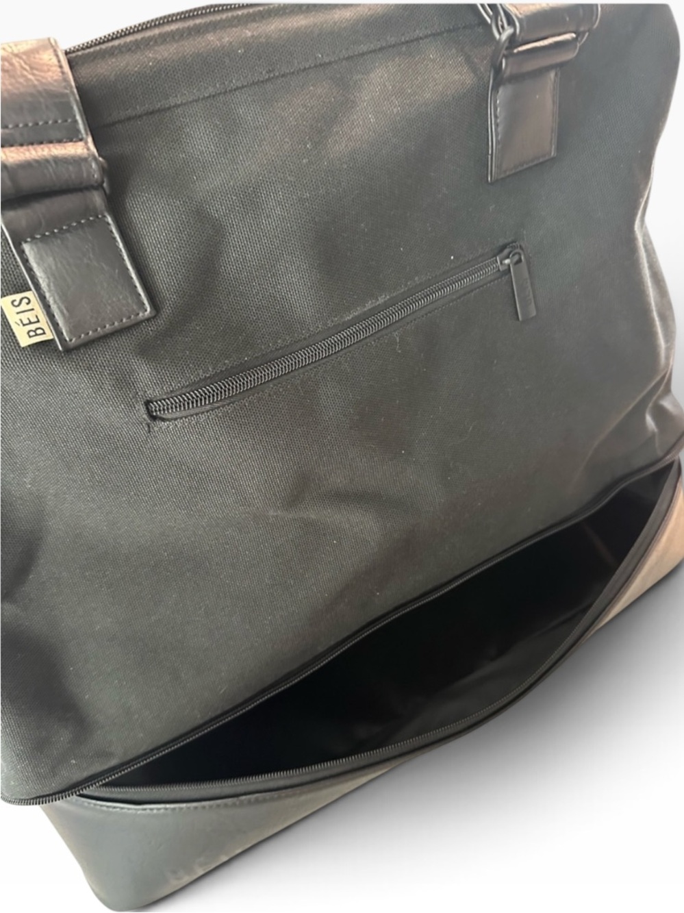 BEIS Black The Weekender with Lower Compartment - Picture 6 of 9